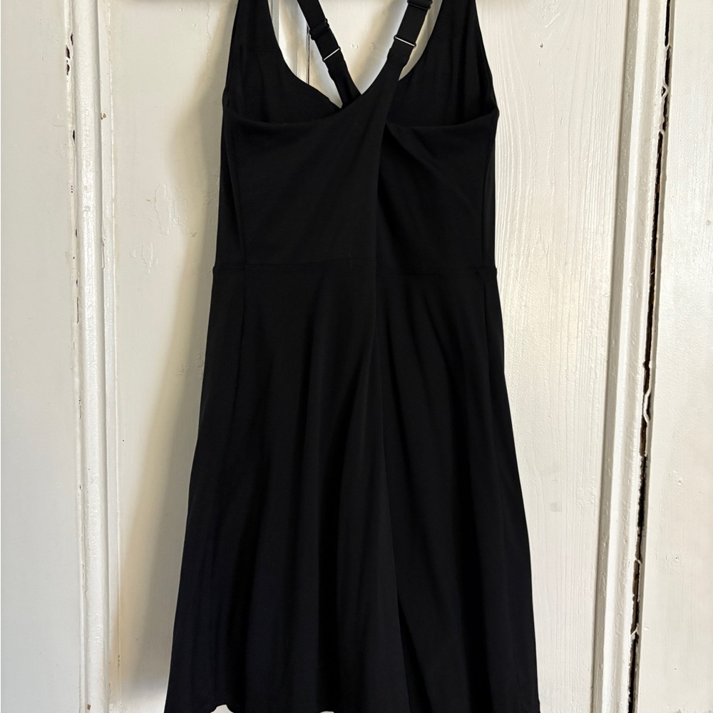 Athletic Mini Dress with Built-In Shorts - Picture 3 of 7